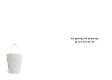 You Look a Little Pail Get Well Card