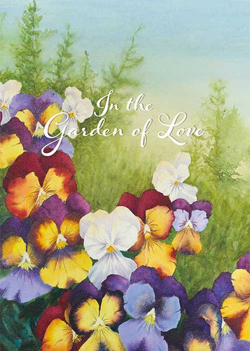 In the Garden of Love Anniversary Card