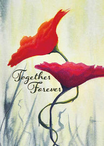 Together Forever Floral Anniversary Card
