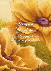 May Your Birthday Be Happy Motivational Birthday Card