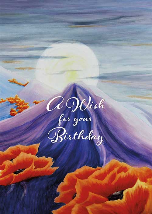 A Wish For Your Birthday Nature Birthday Card