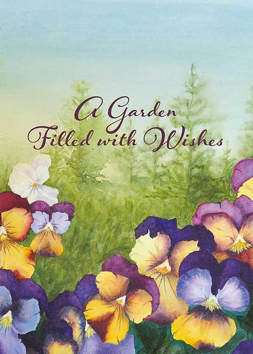 Garden Wishes Nature Birthday Card