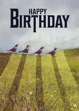 Funny Birds Birthday Card