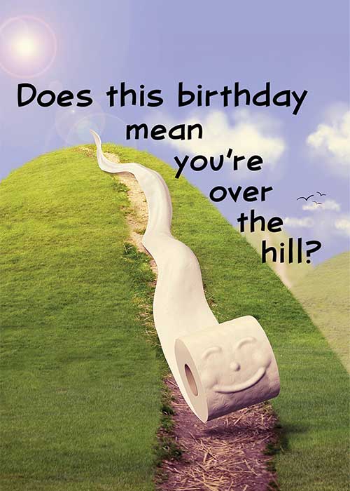 over the hill birthday